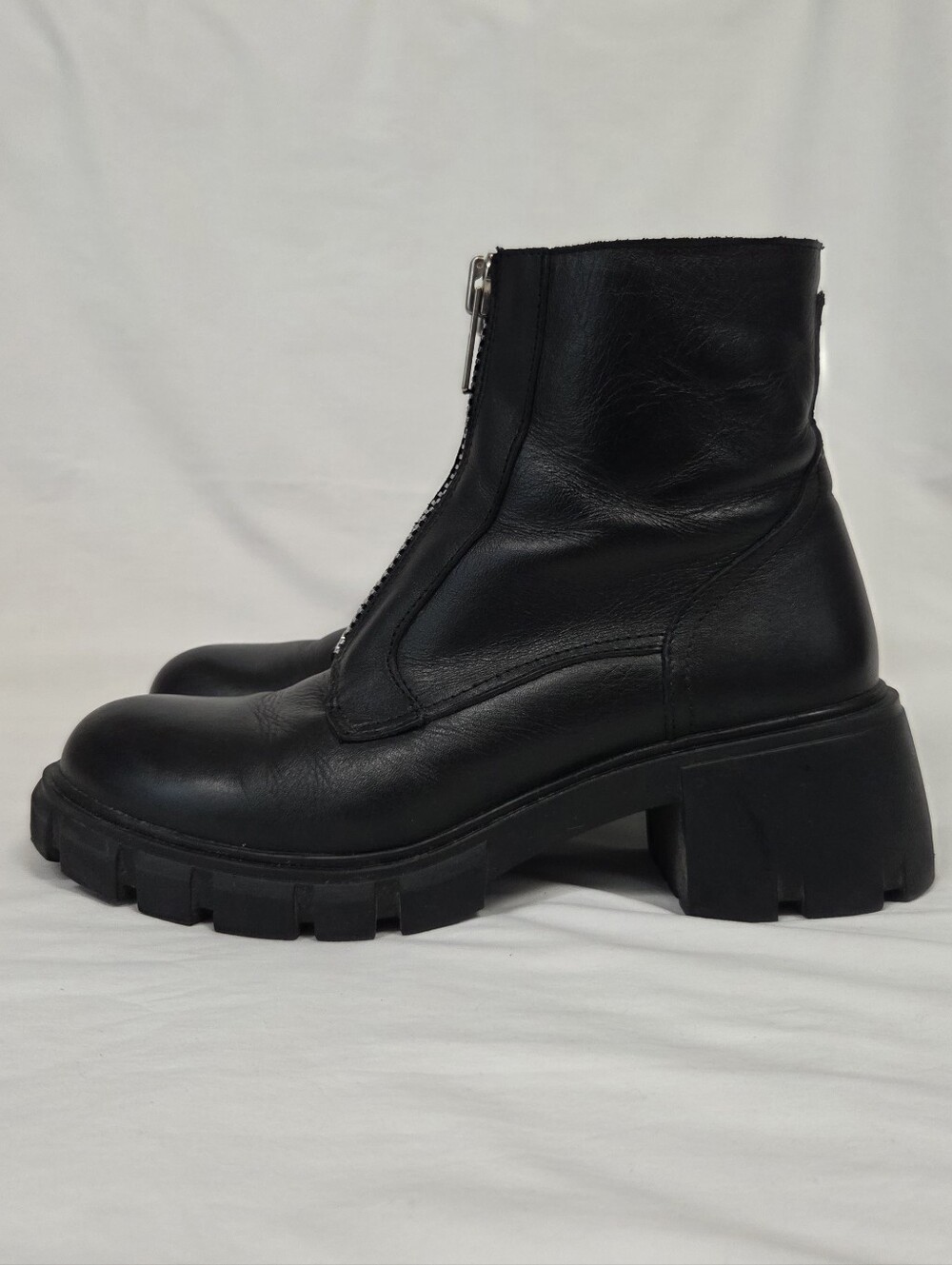 Steve Madden Hedge Boot Black 8.5